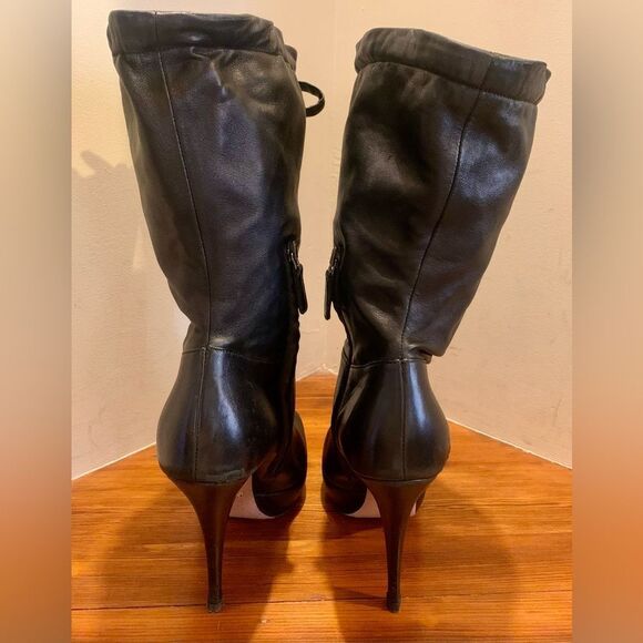 Prada Peep Toe Platform Bootie EU37 - Picture 4 of 12